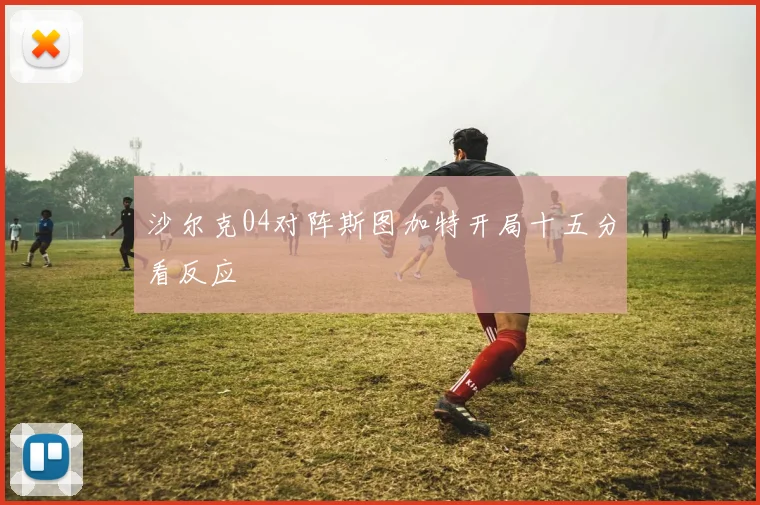 沙尔克04对阵斯图加特开局十五分看反应